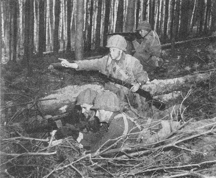 6th Infantry Regiment soldiers in the field